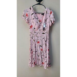 Banana Republic Pink Floral Dress